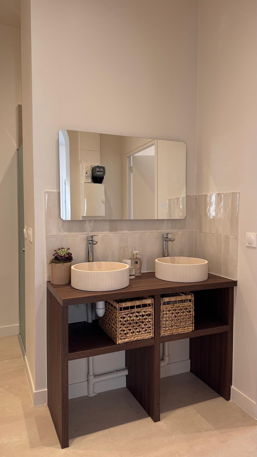 vestaire lavabo